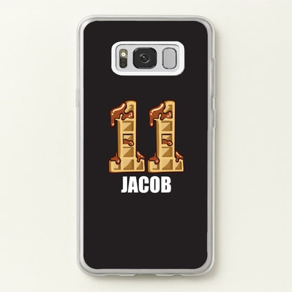 Eleven - Personalised Stranger  - Stranger Things Phone Case for Galaxy S8