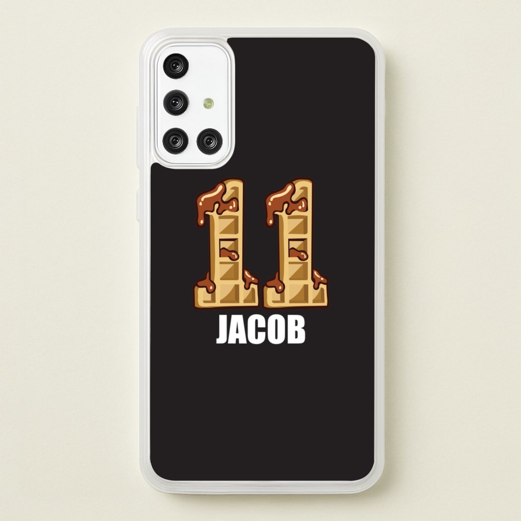 Eleven - Personalised Stranger  - Stranger Things Phone Case for Galaxy A71