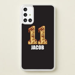 Eleven - Personalised Stranger  - Stranger Things Phone Case for Galaxy A71