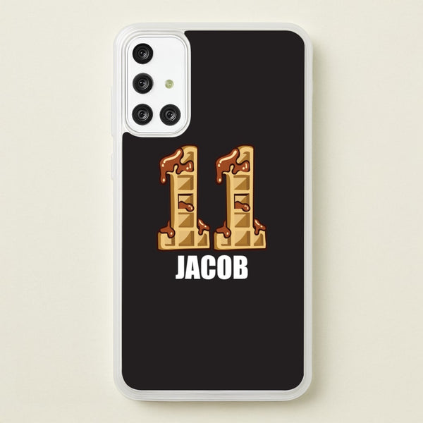 Eleven - Personalised Stranger  - Stranger Things Phone Case for Galaxy A71