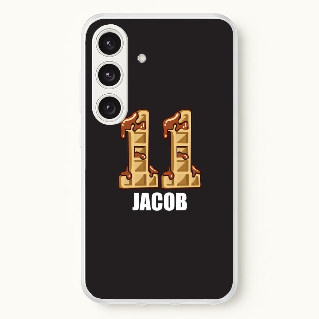 Eleven - Personalised Stranger  - Stranger Things Phone Case for Galaxy S24