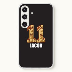 Eleven - Personalised Stranger  - Stranger Things Phone Case for Galaxy S24