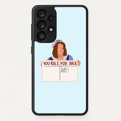 You Suck Tally  - Stranger Things Phone Case for Galaxy A53