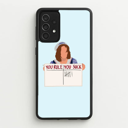 You Suck Tally  - Stranger Things Phone Case for Galaxy A52 / A52s