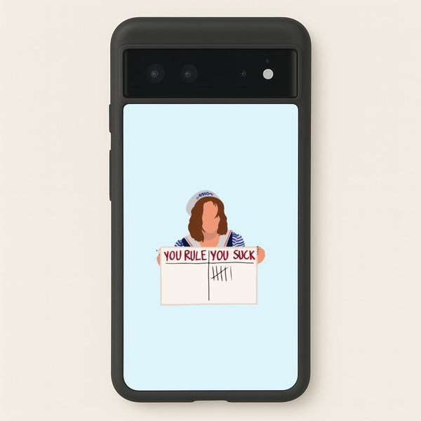 You Suck Tally  - Stranger Things Phone Case for Google Pixel 6