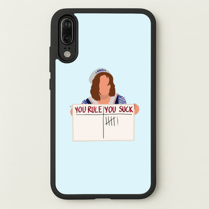 You Suck Tally  - Stranger Things Phone Case for Huawei P20