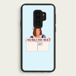 You Suck Tally  - Stranger Things Phone Case for Galaxy S9 Plus