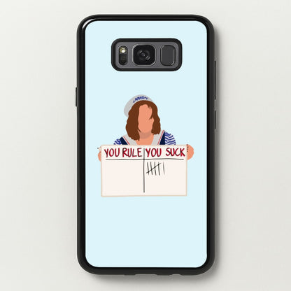 You Suck Tally  - Stranger Things Phone Case for Galaxy S8 Plus