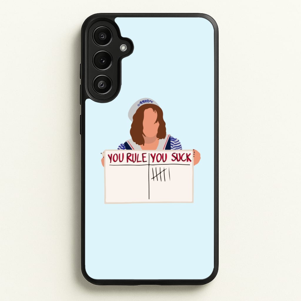 You Suck Tally  - Stranger Things Phone Case for Galaxy A36