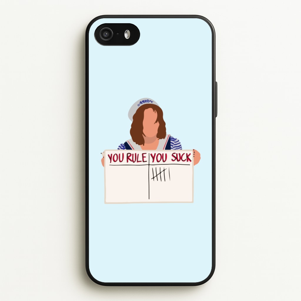 You Suck Tally  - Stranger Things Phone Case for iPhone 5 / 5s / SE 2016
