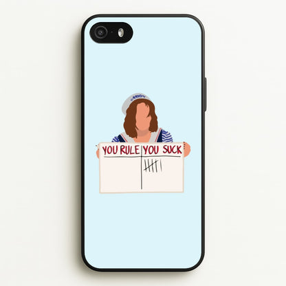 You Suck Tally  - Stranger Things Phone Case for iPhone 5 / 5s / SE 2016