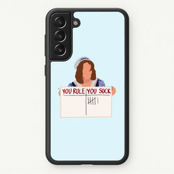 You Suck Tally  - Stranger Things Phone Case for Galaxy S21 Plus