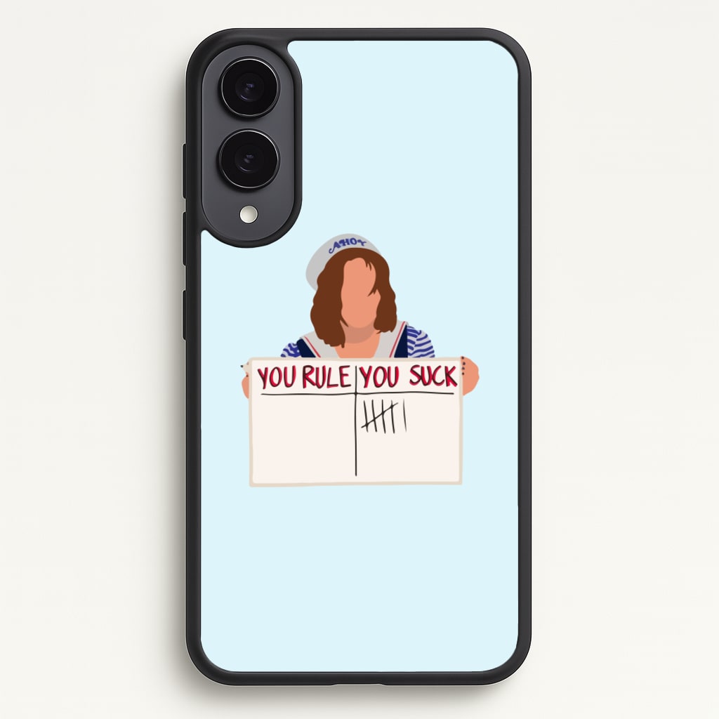 You Suck Tally  - Stranger Things Phone Case for Galaxy S25 Edge
