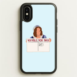 You Suck Tally  - Stranger Things Phone Case for iPhone X / XS