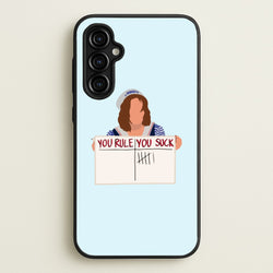 You Suck Tally  - Stranger Things Phone Case for Galaxy A54