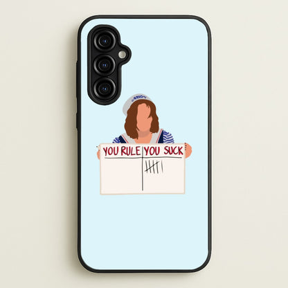 You Suck Tally  - Stranger Things Phone Case for Galaxy A54