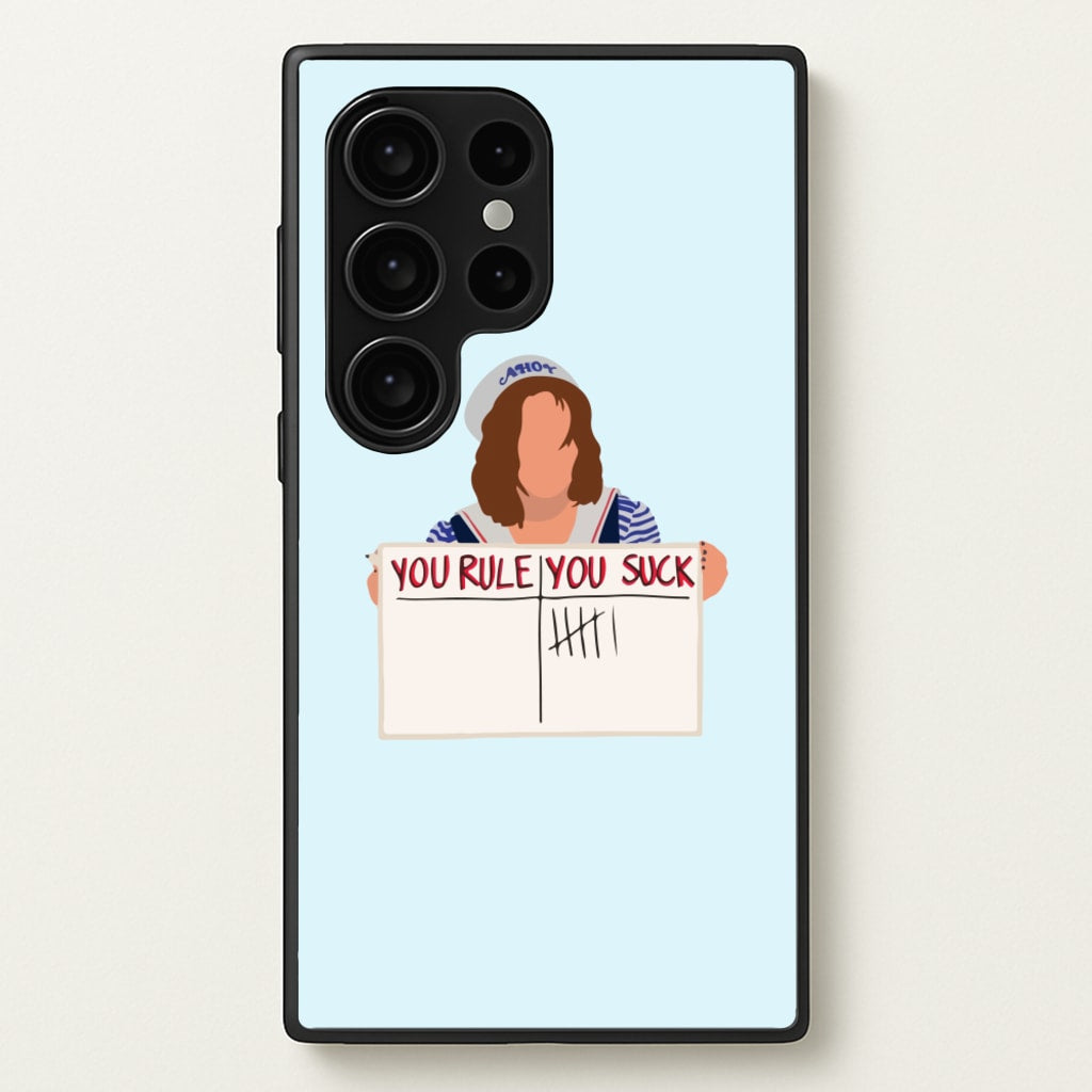 You Suck Tally  - Stranger Things Phone Case for Galaxy S24 Ultra