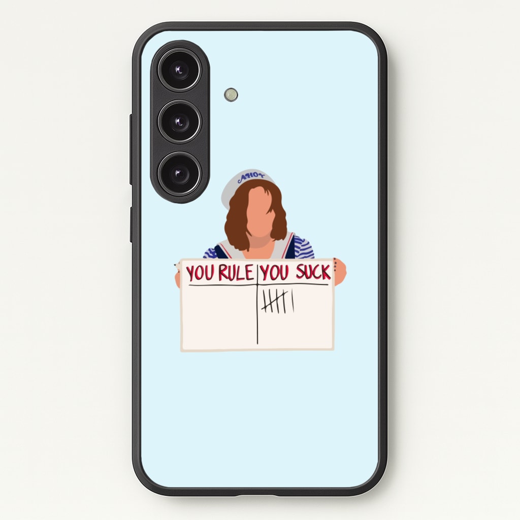 You Suck Tally  - Stranger Things Phone Case for Galaxy S24 Plus