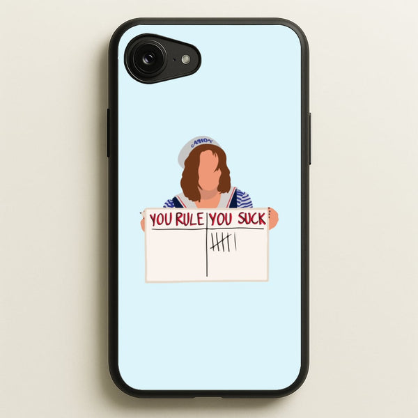 You Suck Tally  - Stranger Things Phone Case for iPhone 16e