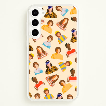 Stranger Pattern  -  Phone Case for Galaxy S23