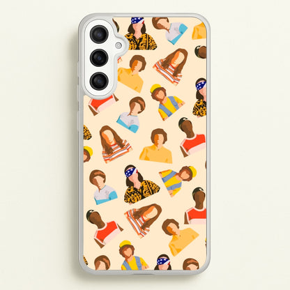 Stranger Pattern  -  Phone Case for Galaxy A34