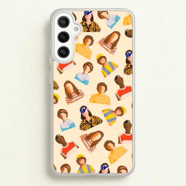 Stranger Pattern  -  Phone Case for Galaxy A34