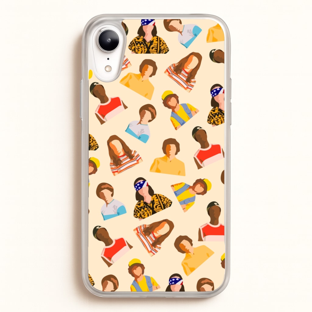Stranger Pattern  -  Phone Case for iPhone XR