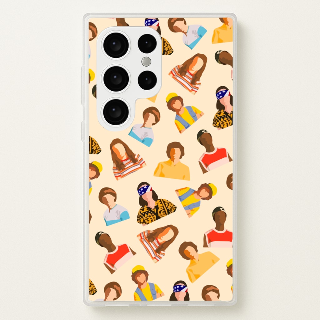 Stranger Pattern  -  Phone Case for Galaxy S24 Ultra