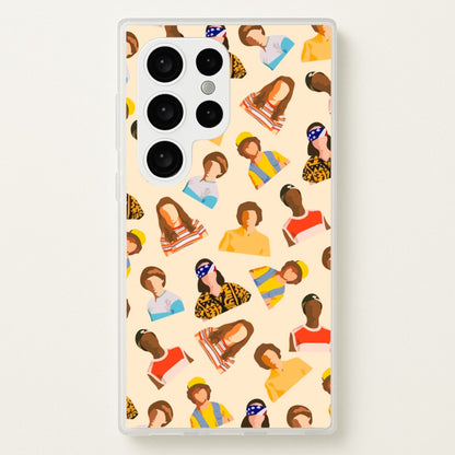 Stranger Pattern  -  Phone Case for Galaxy S24 Ultra
