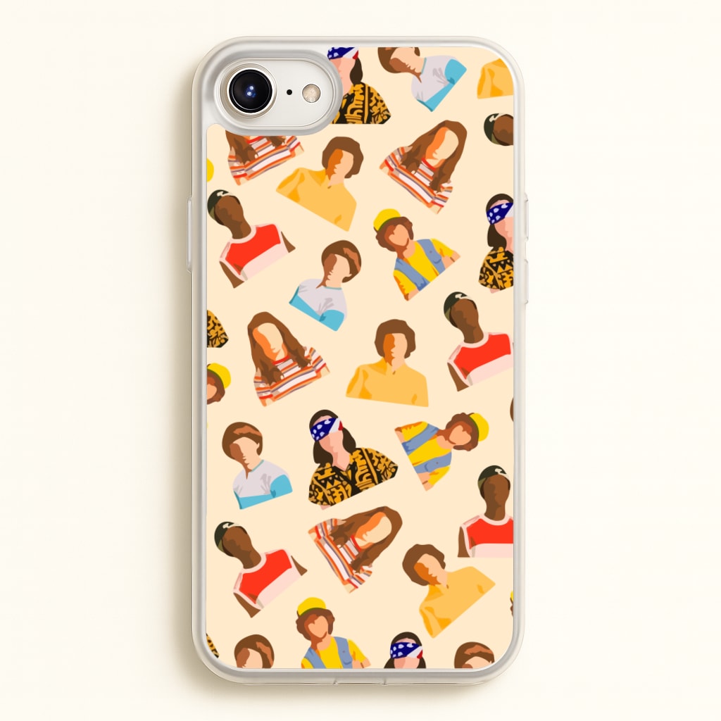 Stranger Pattern  -  Phone Case for iPhone 6 Plus / 7 Plus / 8 Plus