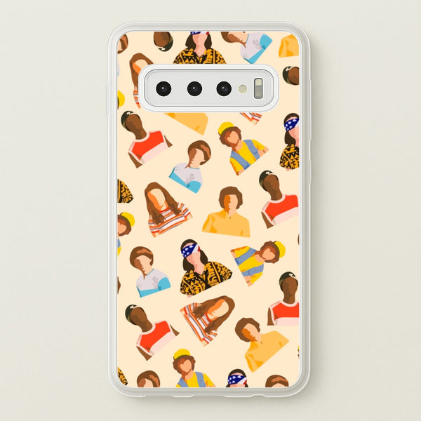 Stranger Pattern  -  Phone Case for Galaxy S10 Plus