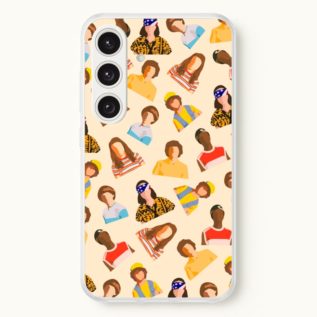 Stranger Pattern  -  Phone Case for Galaxy S25