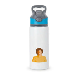 Faceless Mike - Stranger Things Active Water Bottle - Blue