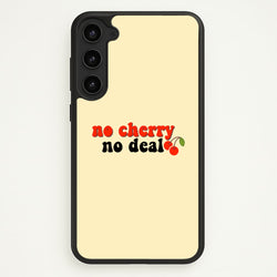No Cherry No Deal  - Stranger Things Phone Case for Galaxy S23 Plus