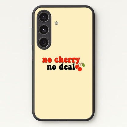 No Cherry No Deal  - Stranger Things Phone Case for Galaxy S25 Plus