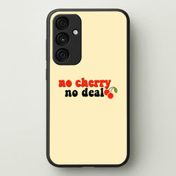 No Cherry No Deal  - Stranger Things Phone Case for Galaxy A15