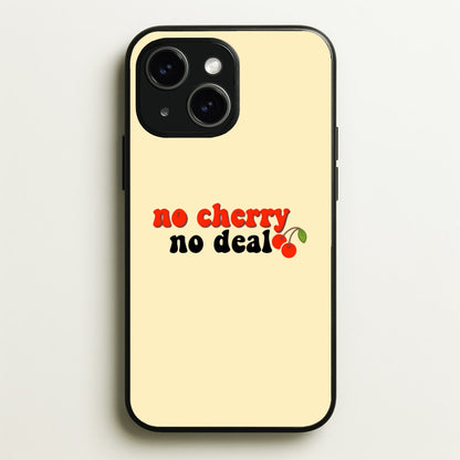 No Cherry No Deal  - Stranger Things Phone Case for iPhone 15 Plus