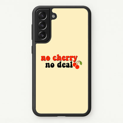 No Cherry No Deal  - Stranger Things Phone Case for Galaxy S22