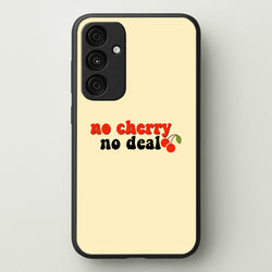 No Cherry No Deal  - Stranger Things Phone Case for Galaxy A35