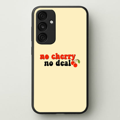 No Cherry No Deal  - Stranger Things Phone Case for Galaxy A35
