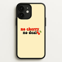 No Cherry No Deal  - Stranger Things Phone Case for iPhone 11