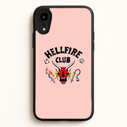 Hellfire Club Logo  - Stranger Things Phone Case for iPhone XR