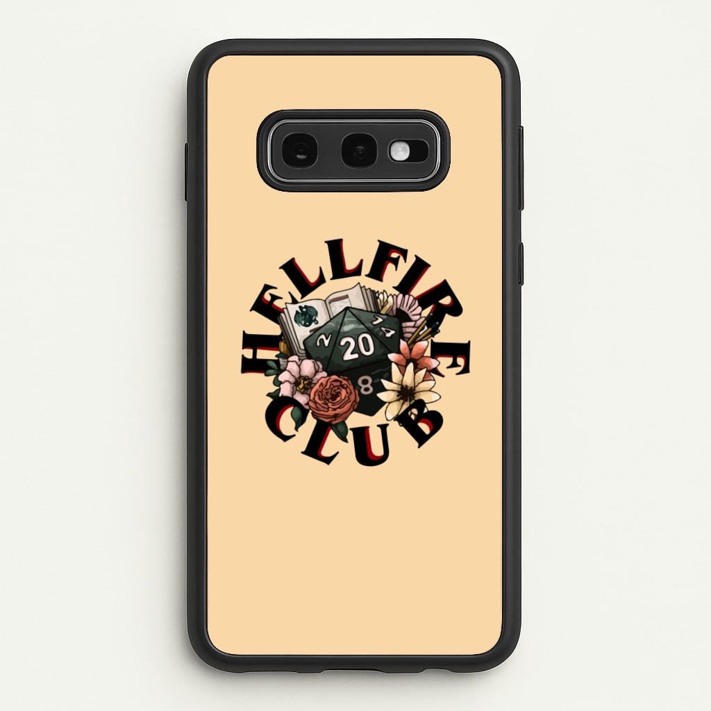 Hellfire Club  - Stranger Things Phone Case for Galaxy S10e
