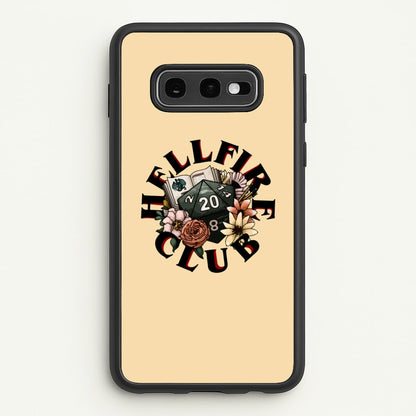 Hellfire Club  - Stranger Things Phone Case for Galaxy S10e