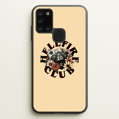 Hellfire Club  - Stranger Things Phone Case for Galaxy A21s