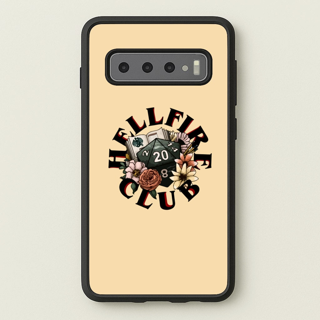 Hellfire Club  - Stranger Things Phone Case for Galaxy S10 Plus