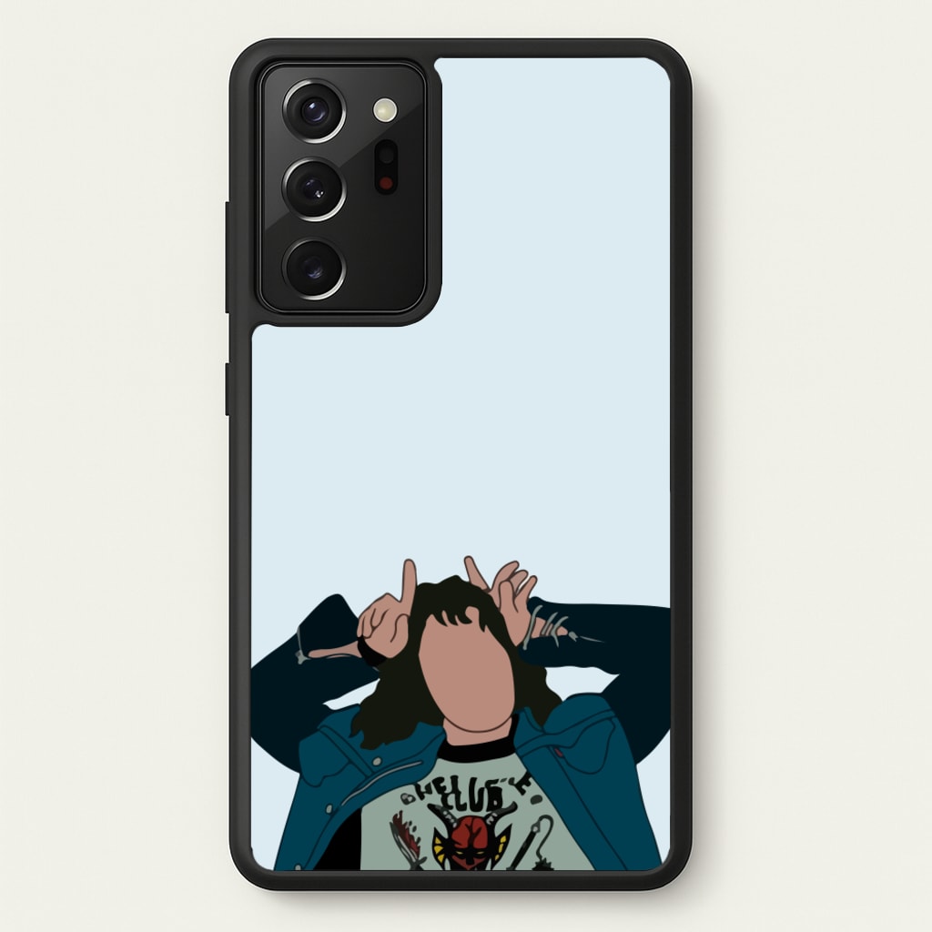 Eddie Munson  - Stranger Things Phone Case for Galaxy Note 20 Ultra