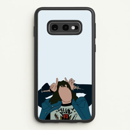 Eddie Munson  - Stranger Things Phone Case for Galaxy S10e