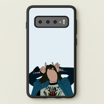 Eddie Munson  - Stranger Things Phone Case for Galaxy S10
