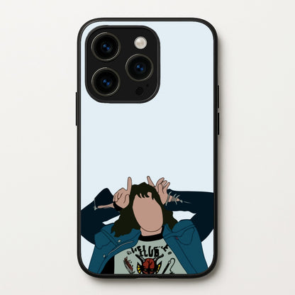 Eddie Munson  - Stranger Things Phone Case for iPhone 15 Pro Max